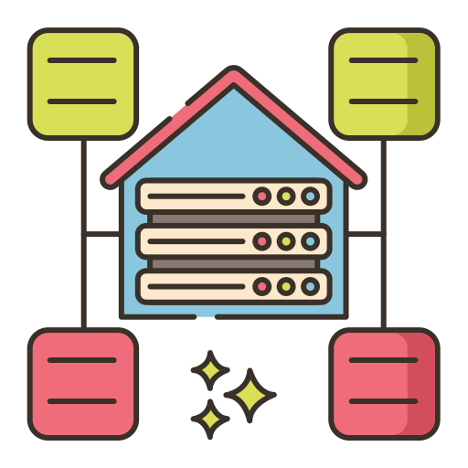 Data warehouse icon
