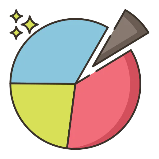 Pie chart アイコン