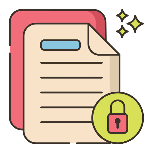 Data protection icon