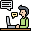 Distance education icône 64x64