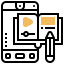 Смешанное обучение иконка 64x64