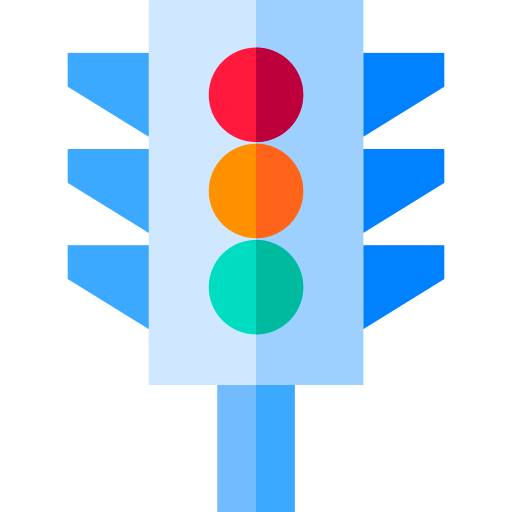 Traffic light icon
