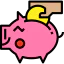 Piggy bank icon 64x64