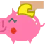 Piggy bank icon 64x64