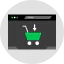 Online shopping Symbol 64x64