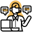 Call center Symbol 64x64