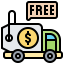 Free shipping icon 64x64