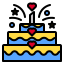Wedding cake icon 64x64