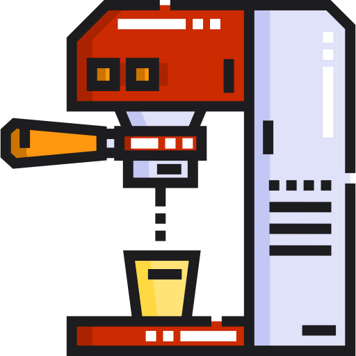 Coffee machine icon
