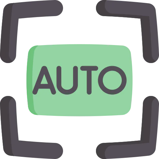 Auto focus biểu tượng