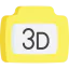 3d camera ícono 64x64