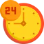 24 hours icon 64x64