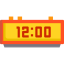 Digital clock icon 64x64