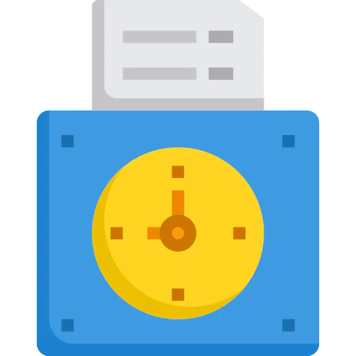 Time recorder icon