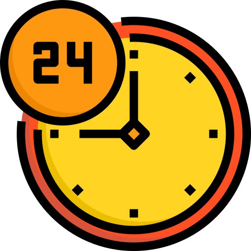 24 hours アイコン