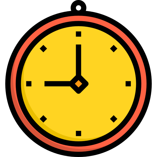 Wall clock icon