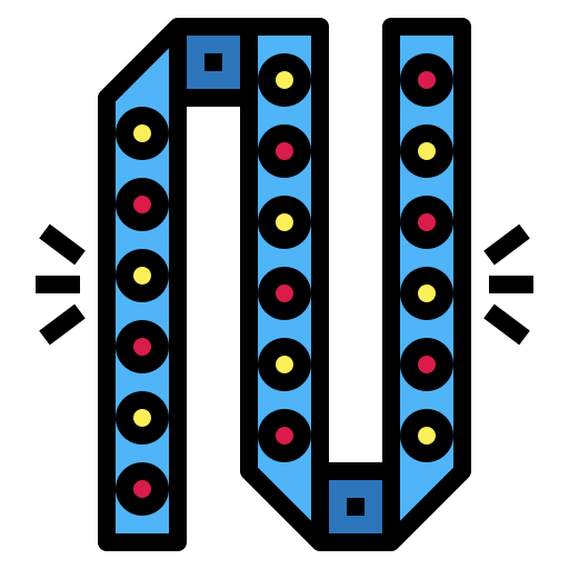 Led strip icon