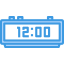 Digital clock icon 64x64