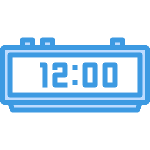 Digital clock 图标