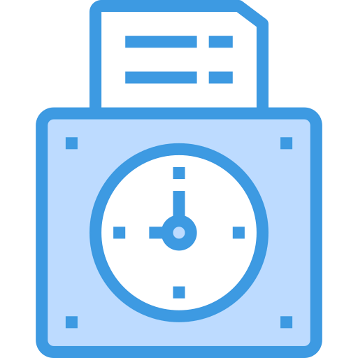 Time recorder icon
