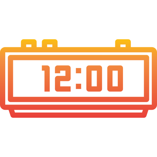 Digital clock 图标