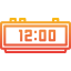 Digital clock icon 64x64