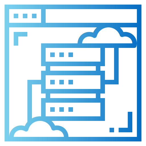 Web hosting іконка