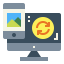 Syncing ícone 64x64