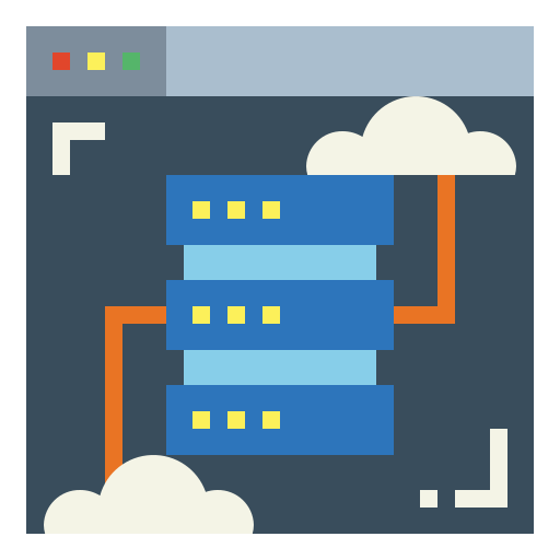 Web hosting icon