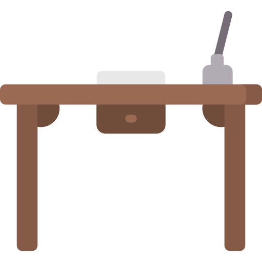 Writing desk icon