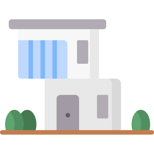 Modern house 图标