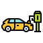 Electric car icon 64x64