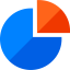 Pie chart 图标 64x64