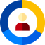 Pie chart 图标 64x64