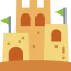 Sand castle アイコン 64x64
