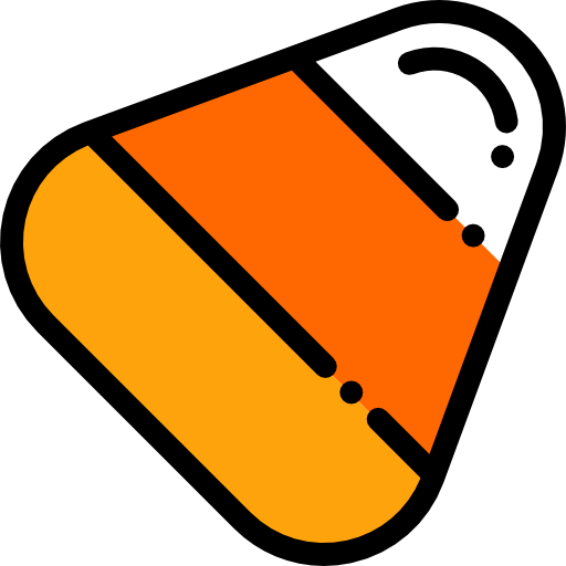 Candy corn icon