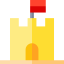 Sand castle icon 64x64