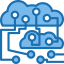 Cloud computing biểu tượng 64x64