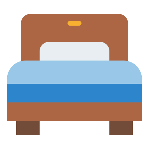 Single bed icon