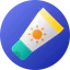 Sun cream ícono 64x64