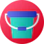 Sand bucket ícono 64x64