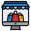 Online store biểu tượng 64x64