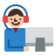Customer service biểu tượng 64x64