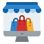 Online store biểu tượng 64x64