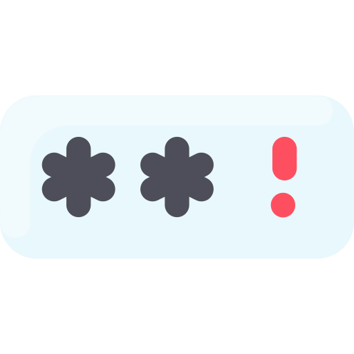 Wrong password icon