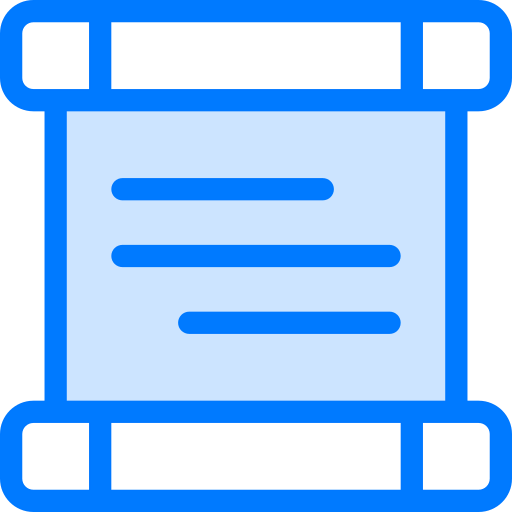 Ancient scroll icon