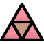Треугольники иконка 64x64