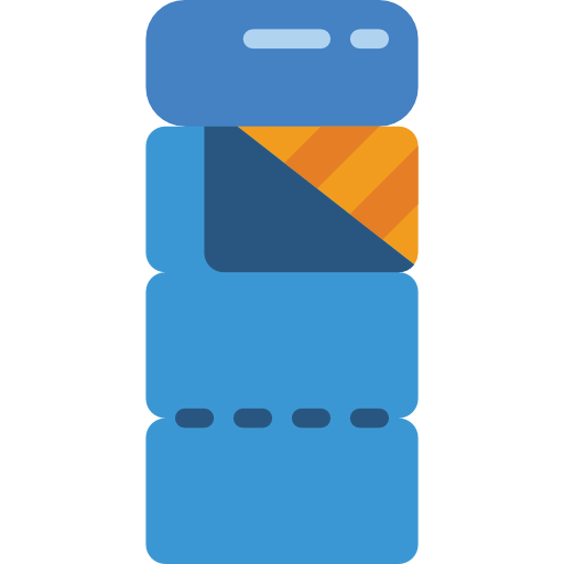 Sleeping bag icon