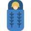 Sleeping bag icône 64x64