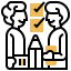 Business partnership icon 64x64